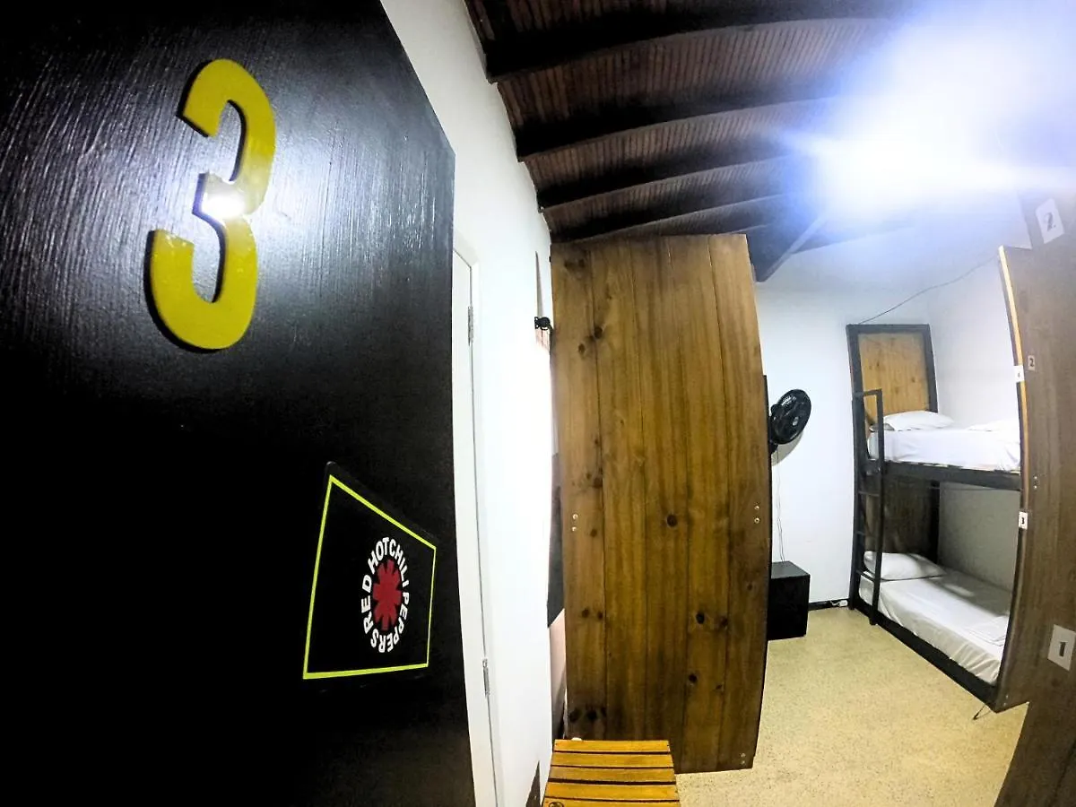 Rock Hostel Medellín Colômbia